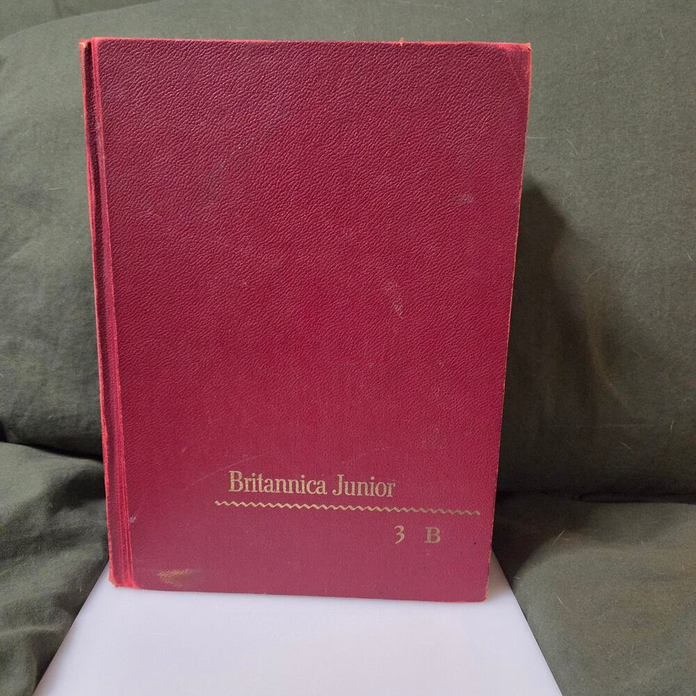 Vintage Britannica Junior 3B Encyclopedia 1956